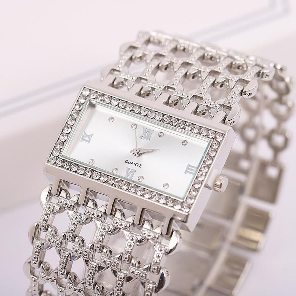 Foto 4 | Reloj Senrud Fashion Brazalete Con Forma De Brazalete Para Mujer 01silver - Venta Internacional.