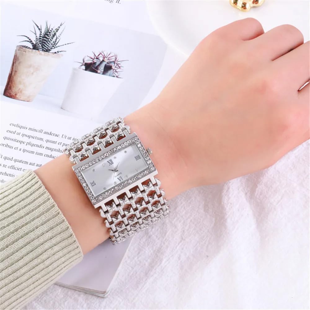 Foto 5 | Reloj Senrud Fashion Brazalete Con Forma De Brazalete Para Mujer 01silver - Venta Internacional.