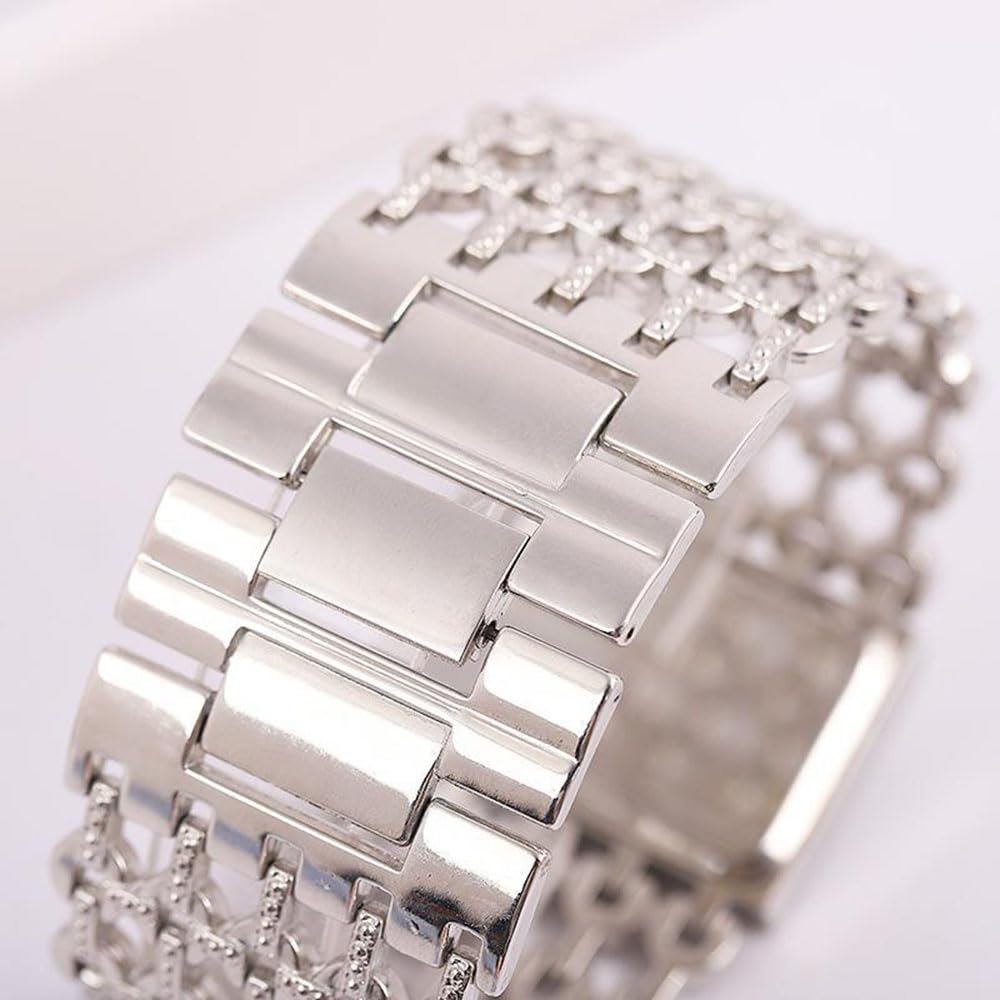 Foto 7 pulgar | Reloj Senrud Fashion Brazalete Con Forma De Brazalete Para Mujer 01silver - Venta Internacional.