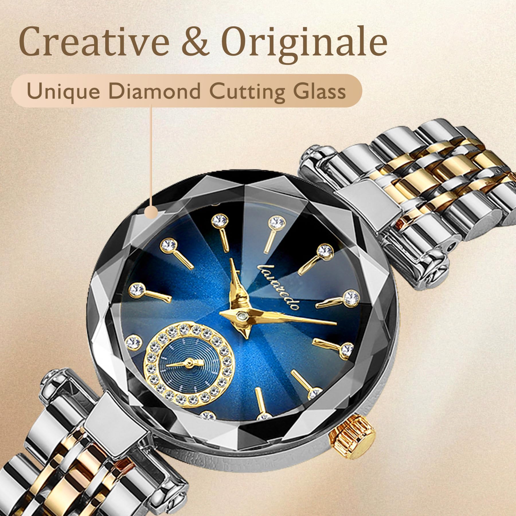 Foto 4 pulgar | Reloj NN Ben Nevis con Correa de Piel y Esfera de Diamante para Mujer - Venta Internacional