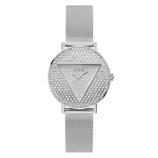 Foto 1 | Reloj Guess Esfera Plateada para Mujer - Venta Internacional