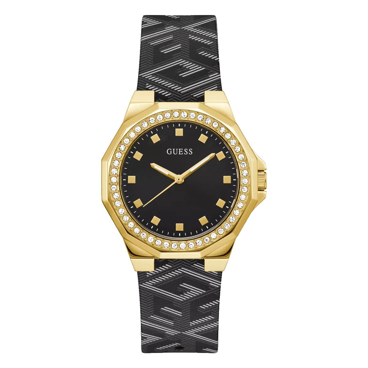 Foto 2 pulgar | Reloj Guess Negro para Mujer-Venta Internacional