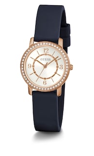 Foto 4 | Reloj Guess Correa Azul Marino 25 mm para Mujer - Venta Internacional