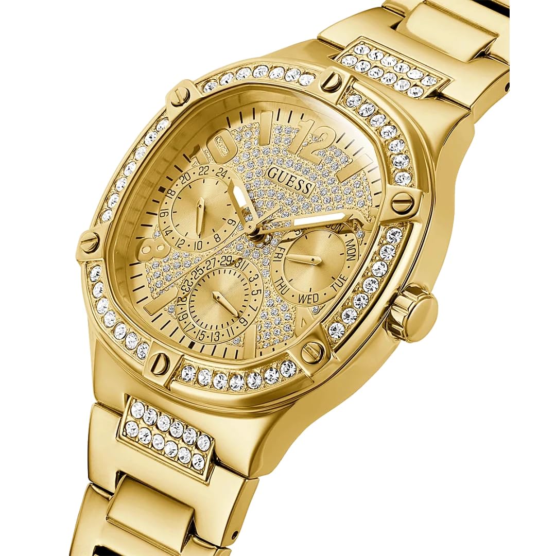 Foto 6 pulgar | Reloj Guess Dorado para Mujer - Venta Internacional