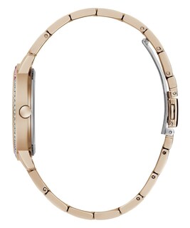 Foto 3 | Reloj Guess Para Mujer, 34 Mm, Tono Oro Rosa Con Esfera Blanca - Venta Internacional.