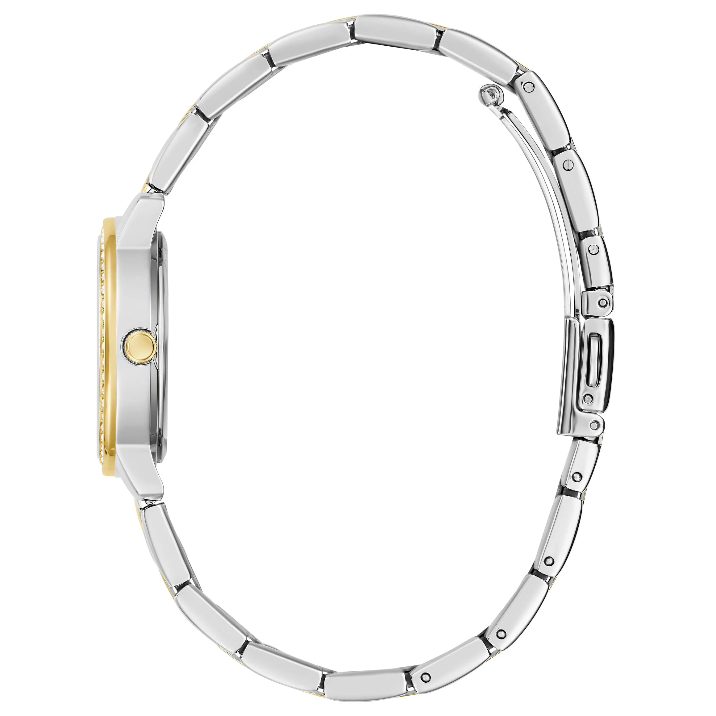 Foto 2 | Reloj Guess 28 mm Tono Plata con Dorado para Mujer - Venta Internacional