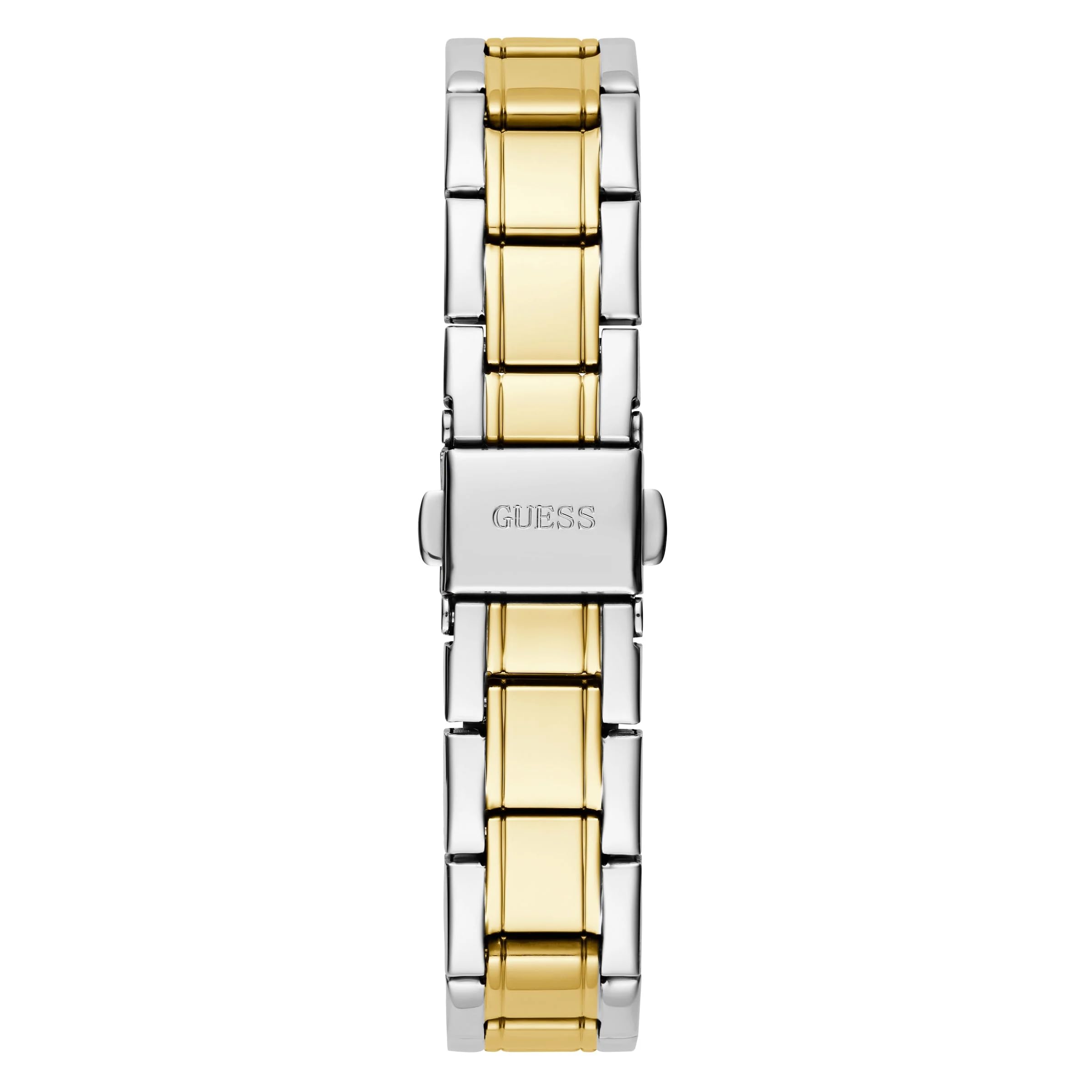 Foto 5 pulgar | Reloj Guess 28 mm Tono Plata con Dorado para Mujer - Venta Internacional