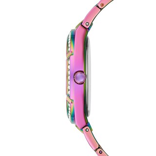 Foto 2 | Reloj Guess Para Mujer, Caja Morada De 36 Mm, Esfera Plateada Con Pulsera - Venta Internacional.
