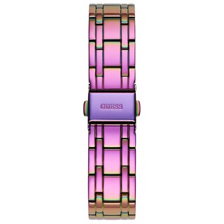 Foto 3 | Reloj Guess Para Mujer, Caja Morada De 36 Mm, Esfera Plateada Con Pulsera - Venta Internacional.