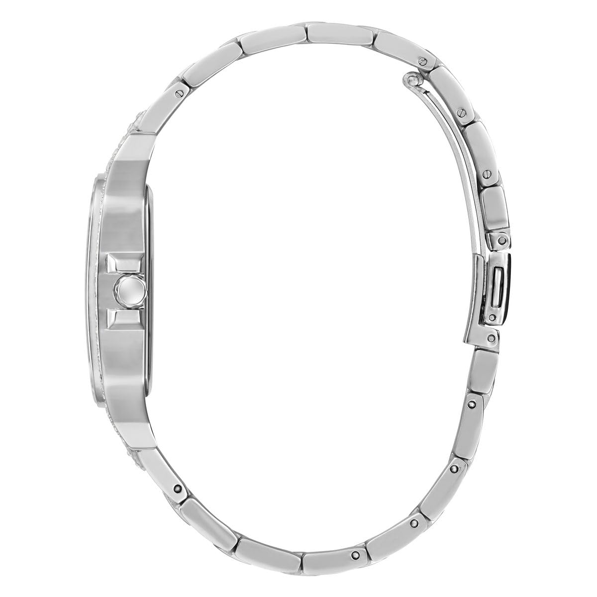 Foto 3 pulgar | Reloj Guess Correa Plateada para Mujer - Venta Internacional