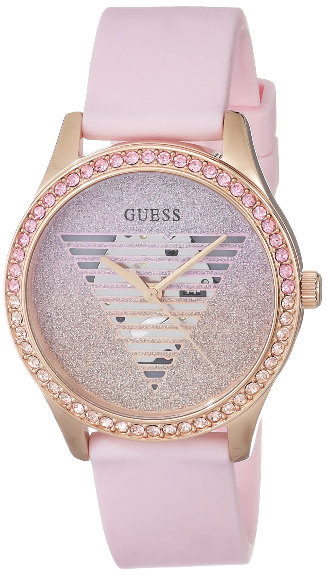 Foto 2 pulgar | Reloj Guess Rosa para Mujer-Venta Internacional