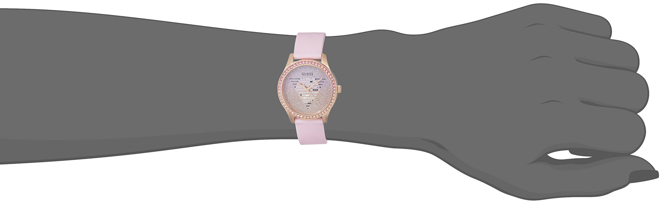 Foto 3 pulgar | Reloj Guess Rosa para Mujer-Venta Internacional