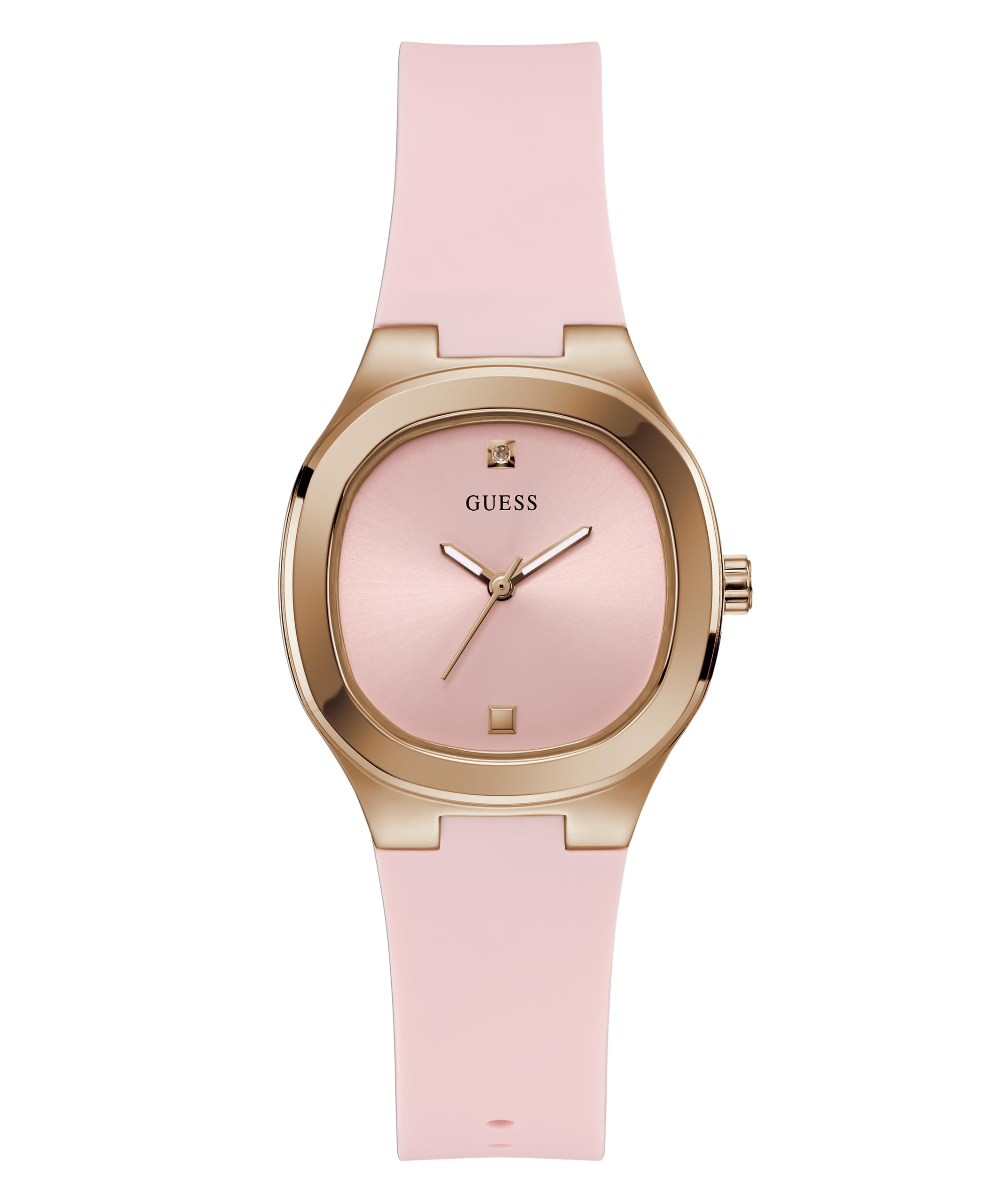 Foto 2 pulgar | Reloj Guess con Correa de Silicona Rosa para Mujer - Venta Internacional