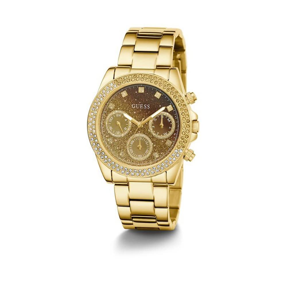 Foto 6 pulgar | Reloj Guess Esfera Champán para Mujer - Venta Internacional