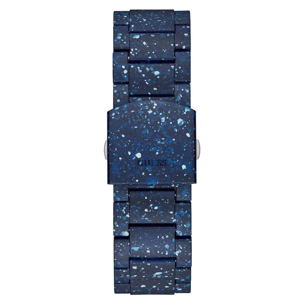 Foto 4 pulgar | Reloj Guess, Tamaño Mediano, 42 Mm, Resistente Al Agua Hasta 30 M, Color Azul Marino - Venta Internacional.