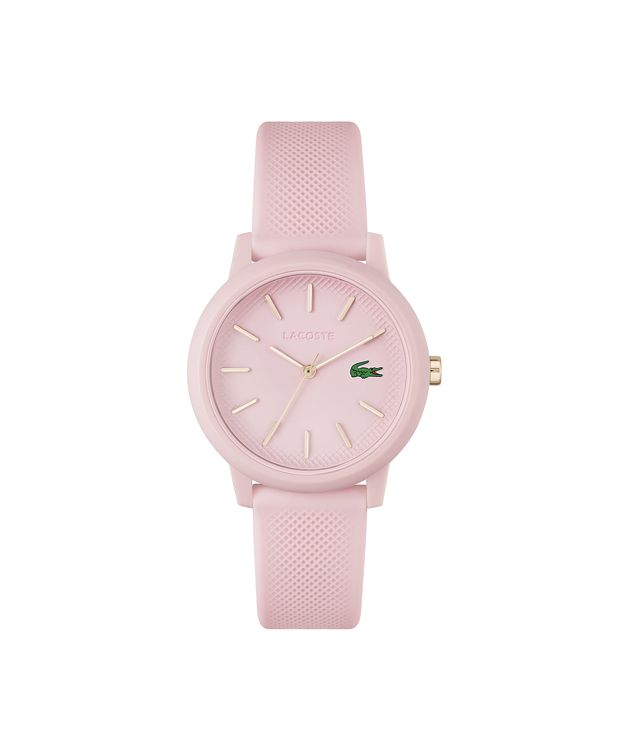 Foto 2 pulgar | Reloj Lacoste 12.12 Para Mujer, Cuarzo, Plástico Y Silicona, Color Rosa - Venta Internacional.