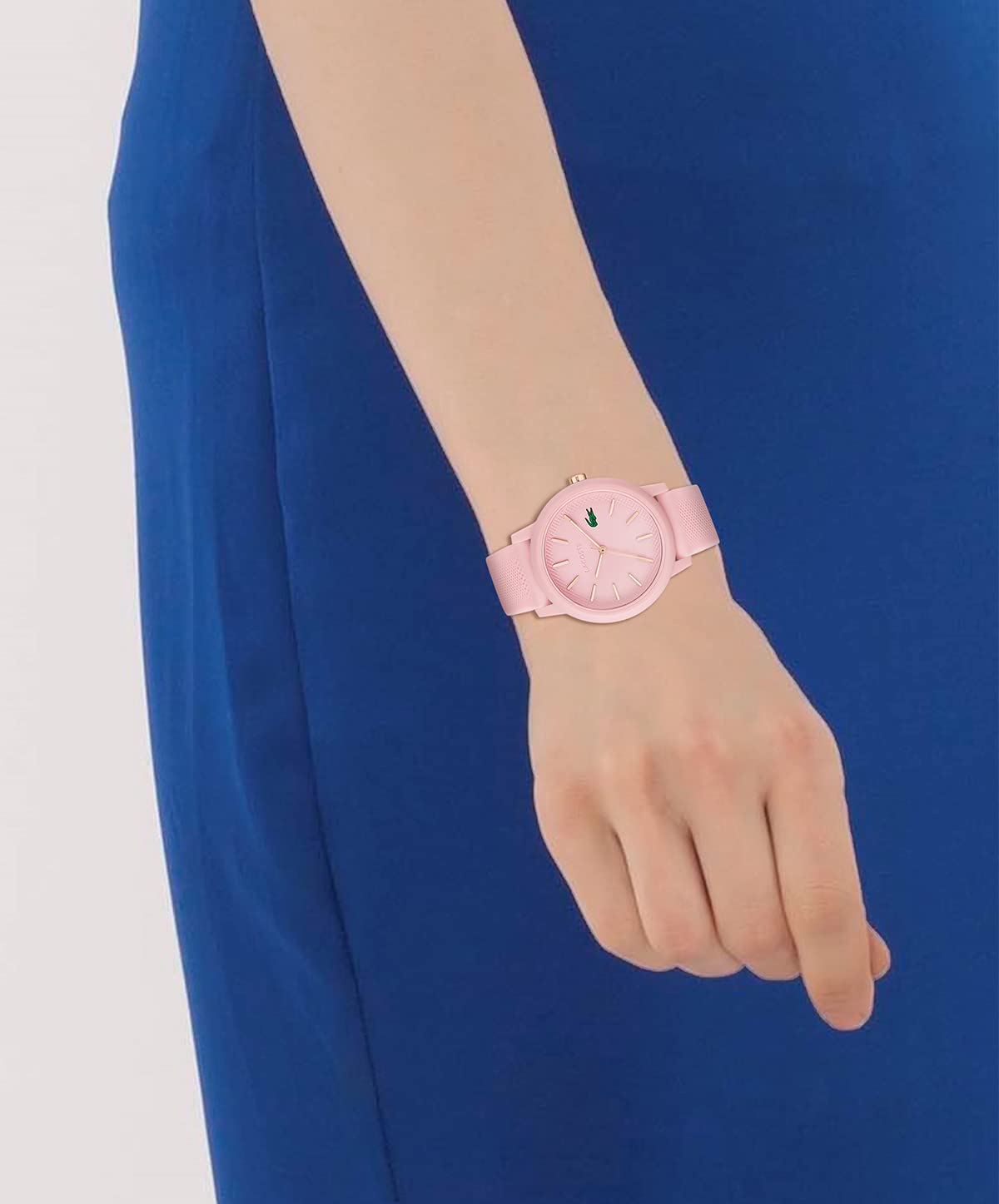 Foto 5 pulgar | Reloj Lacoste 12.12 Para Mujer, Cuarzo, Plástico Y Silicona, Color Rosa - Venta Internacional.