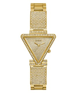 Foto 1 | Reloj Guess G-link Para Mujer, Esfera Color Champán En Tono Dorado, 34 Mm - Venta Internacional.