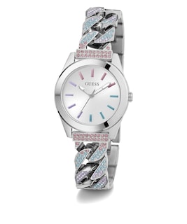 Foto 5 | Reloj Guess G-link Plateado para Mujer-Venta Internacional