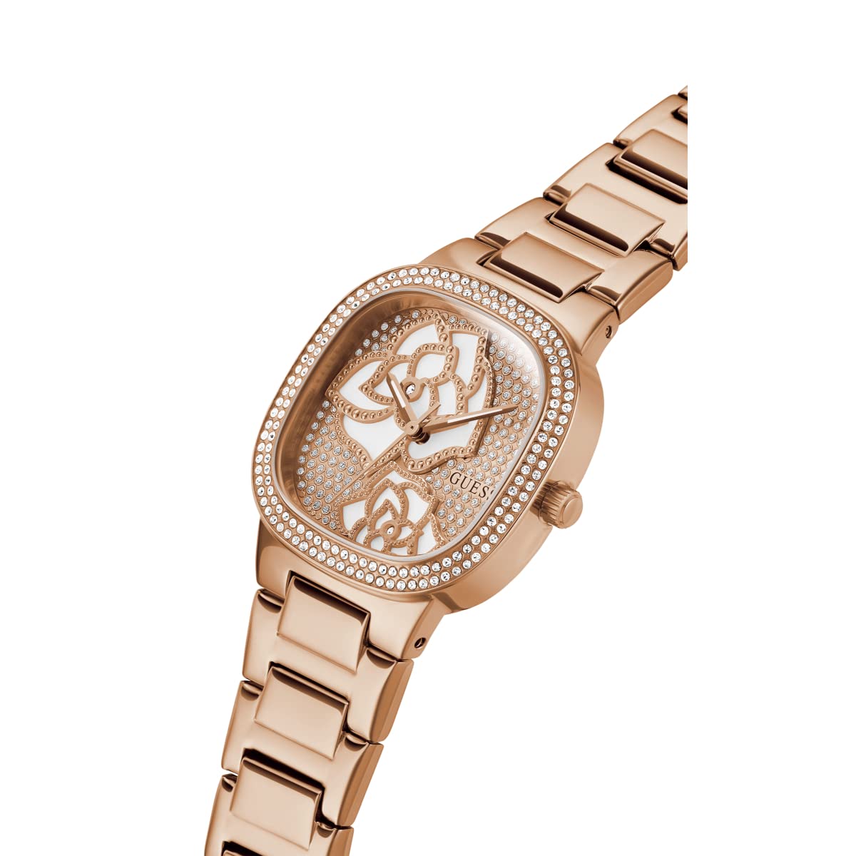 Foto 5 pulgar | Reloj Guess  Oro Rosa Correa de 7.5 " - Venta Internacional