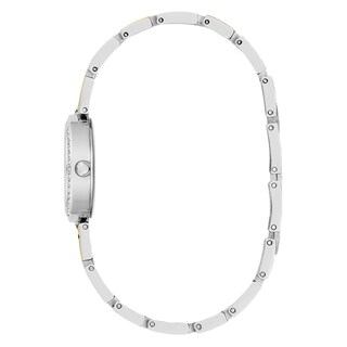 Foto 2 | Reloj Guess G-link De Acero Inoxidable Plateado Bicolor Para Mujer - Venta Internacional.