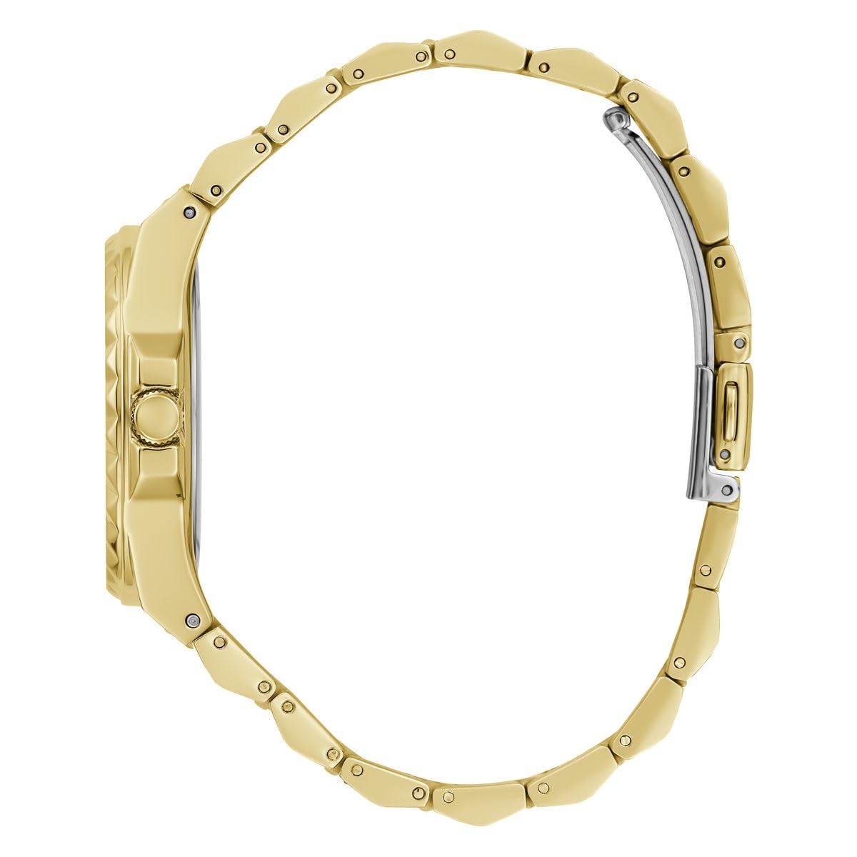 Foto 3 pulgar | Reloj Guess Para Mujer En Tono Dorado Con Esfera Champán Y Caja De 36 Mm - Venta Internacional.