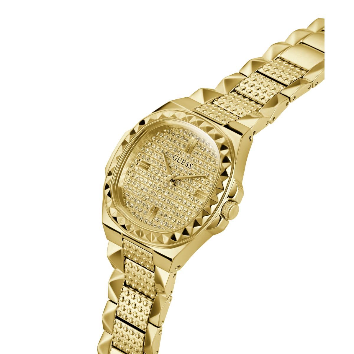 Foto 5 pulgar | Reloj Guess Para Mujer En Tono Dorado Con Esfera Champán Y Caja De 36 Mm - Venta Internacional.