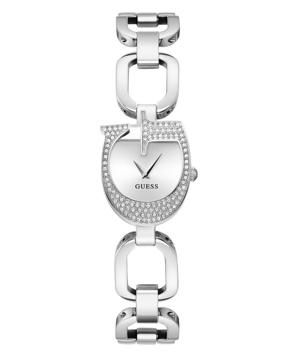 Foto 2 pulgar | Reloj Guess Plateado para Mujer-Venta Internacional