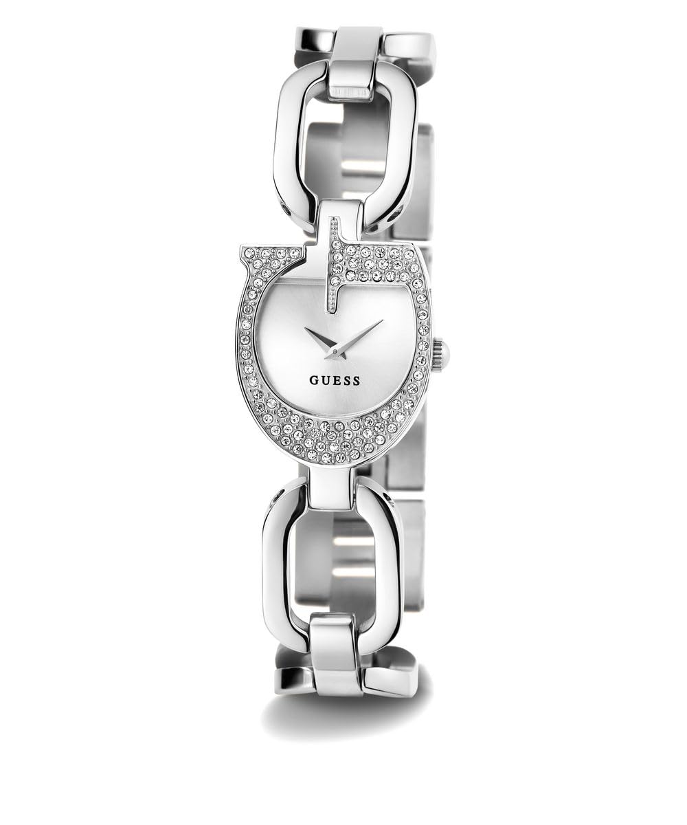 Foto 6 pulgar | Reloj Guess Plateado para Mujer-Venta Internacional
