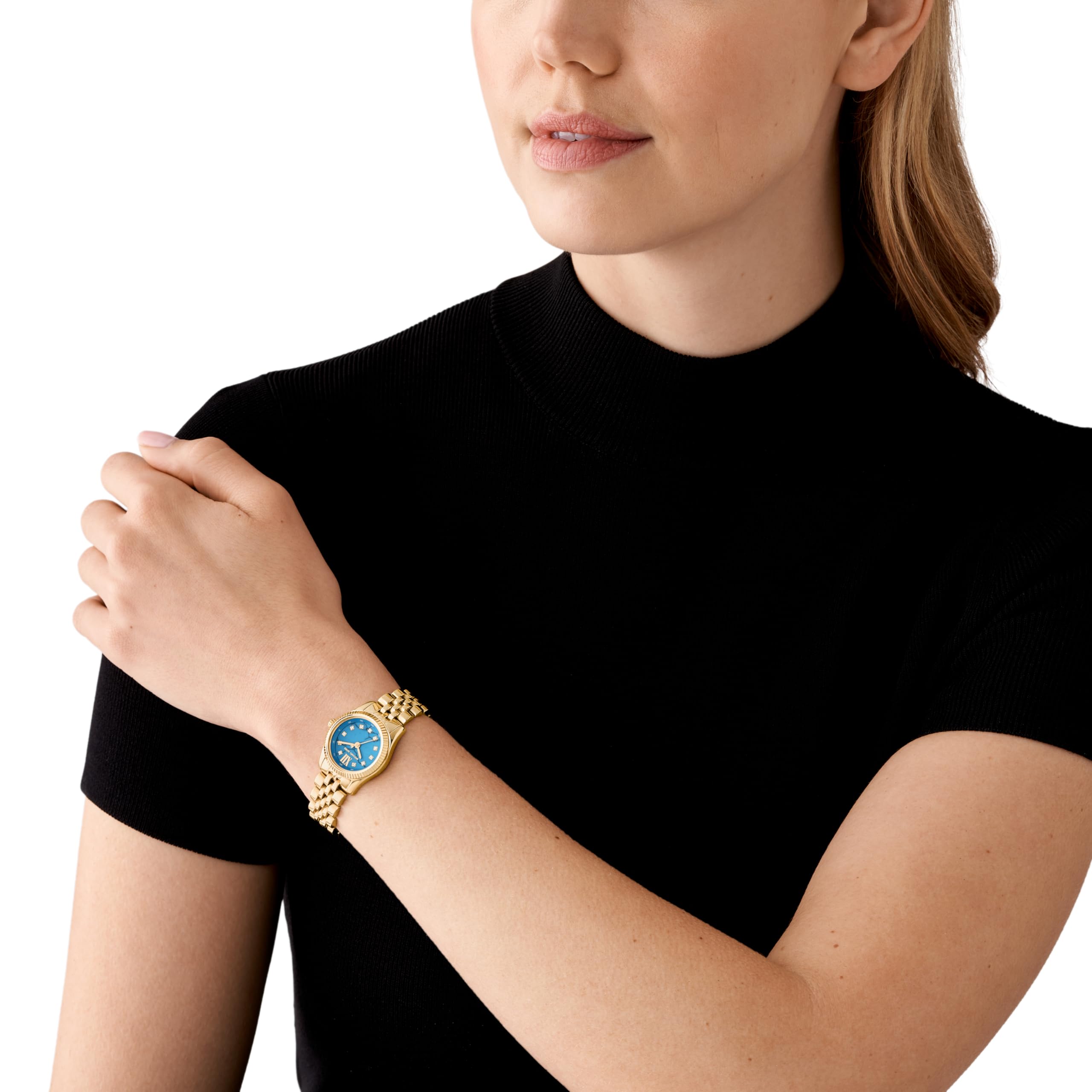 Foto 6 pulgar | Reloj Michael Kors Lexington Mk4813 Para Mujer, Tono Dorado - Venta Internacional.
