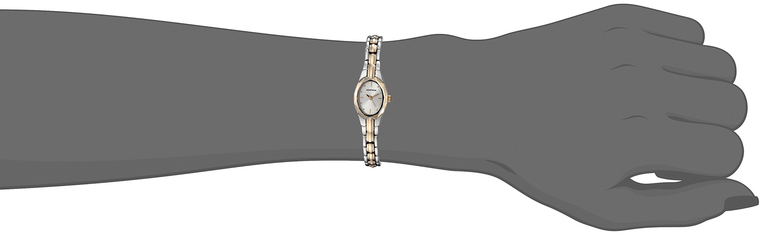 Foto 4 pulgar | Vestido Bicolor Watch Armitron 75/3313svtt Para Mujer - Venta Internacional.