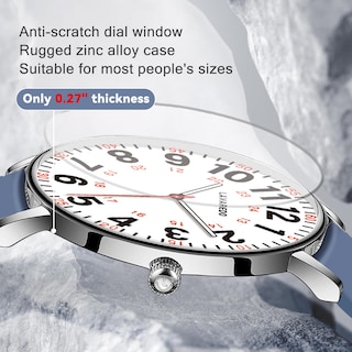 Foto 2 | Reloj De Enfermera Bomieux, Resistente Al Agua, Analógico Y Luminoso, Esfera De Cuarzo - Venta Internacional.