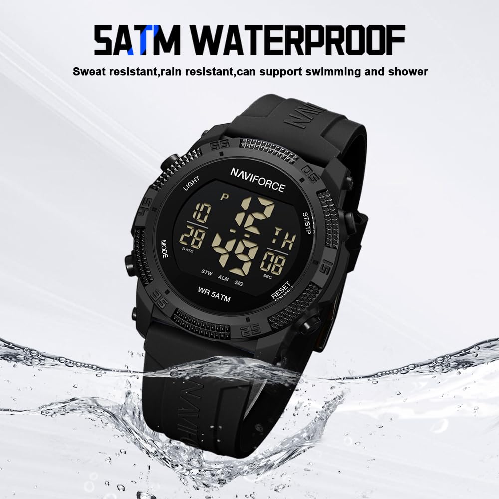 Foto 3 pulgar | Reloj Naviforce Sports Waterproof Digital Para Hombre Y Mujer - Venta Internacional.