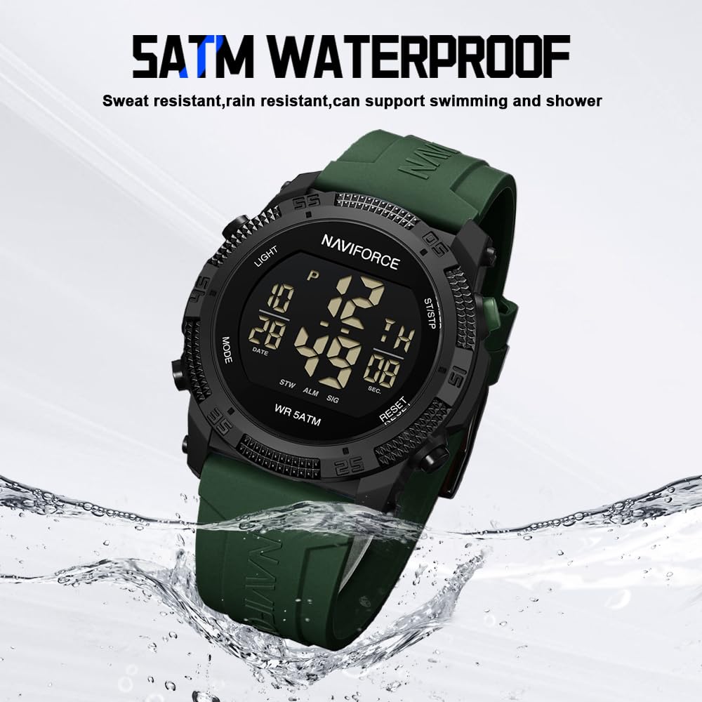 Foto 3 pulgar | Reloj Naviforce Sports Waterproof Digital para Hombre Y Mujer - Venta Internacional