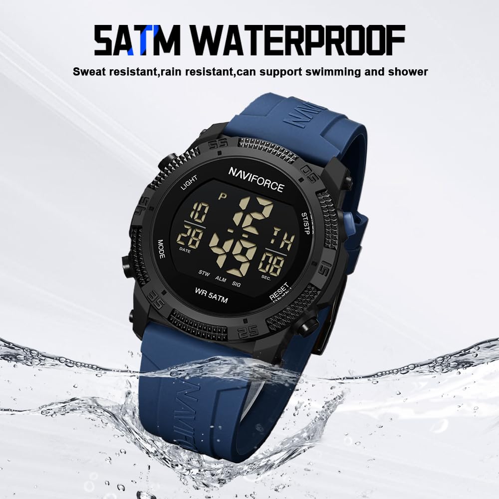 Foto 3 pulgar | Reloj Naviforce Sports Waterproof Digital para Hombre Y Mujer - Venta Internacional