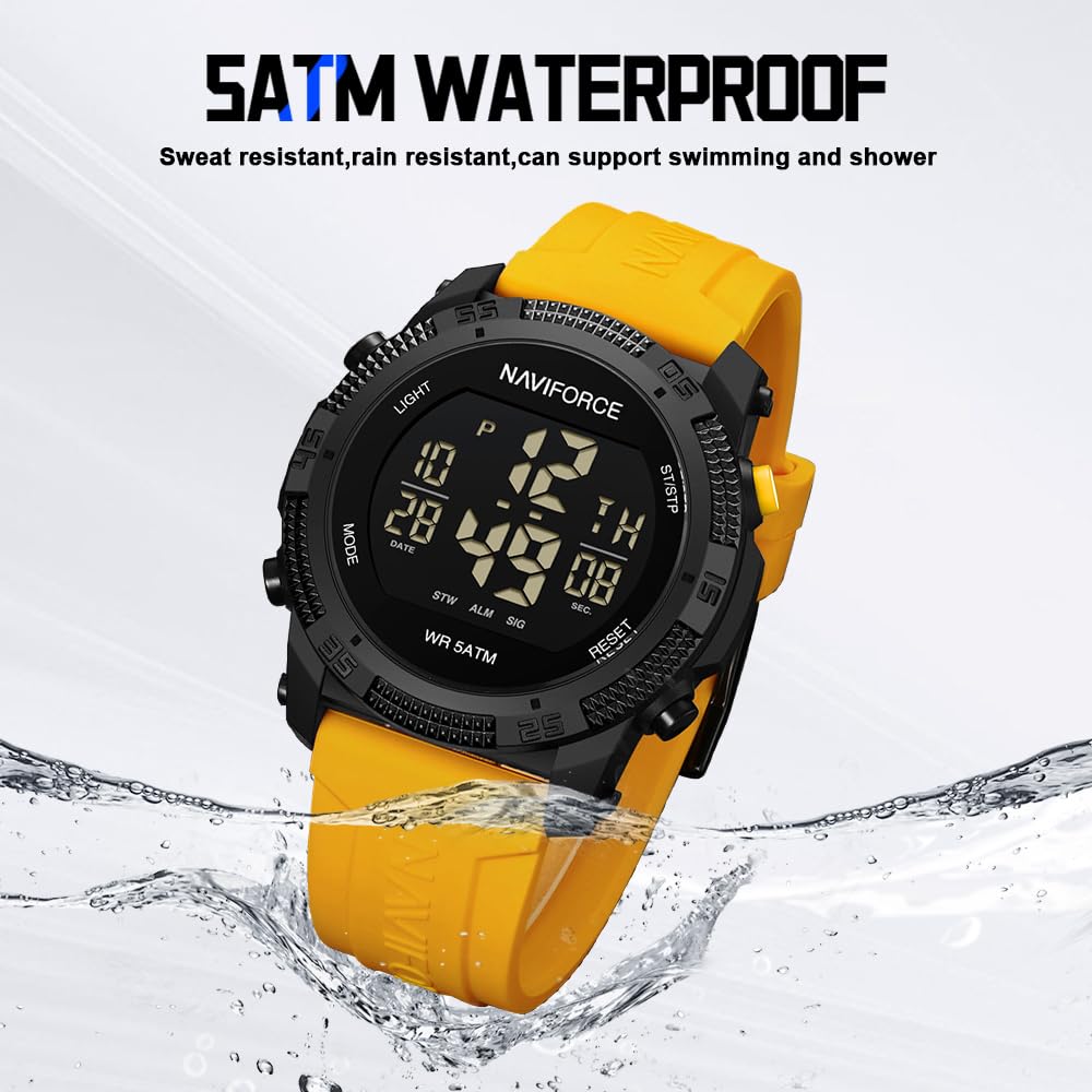 Foto 3 pulgar | Reloj Naviforce Sports Waterproof Digital Unisex - Venta Internacional