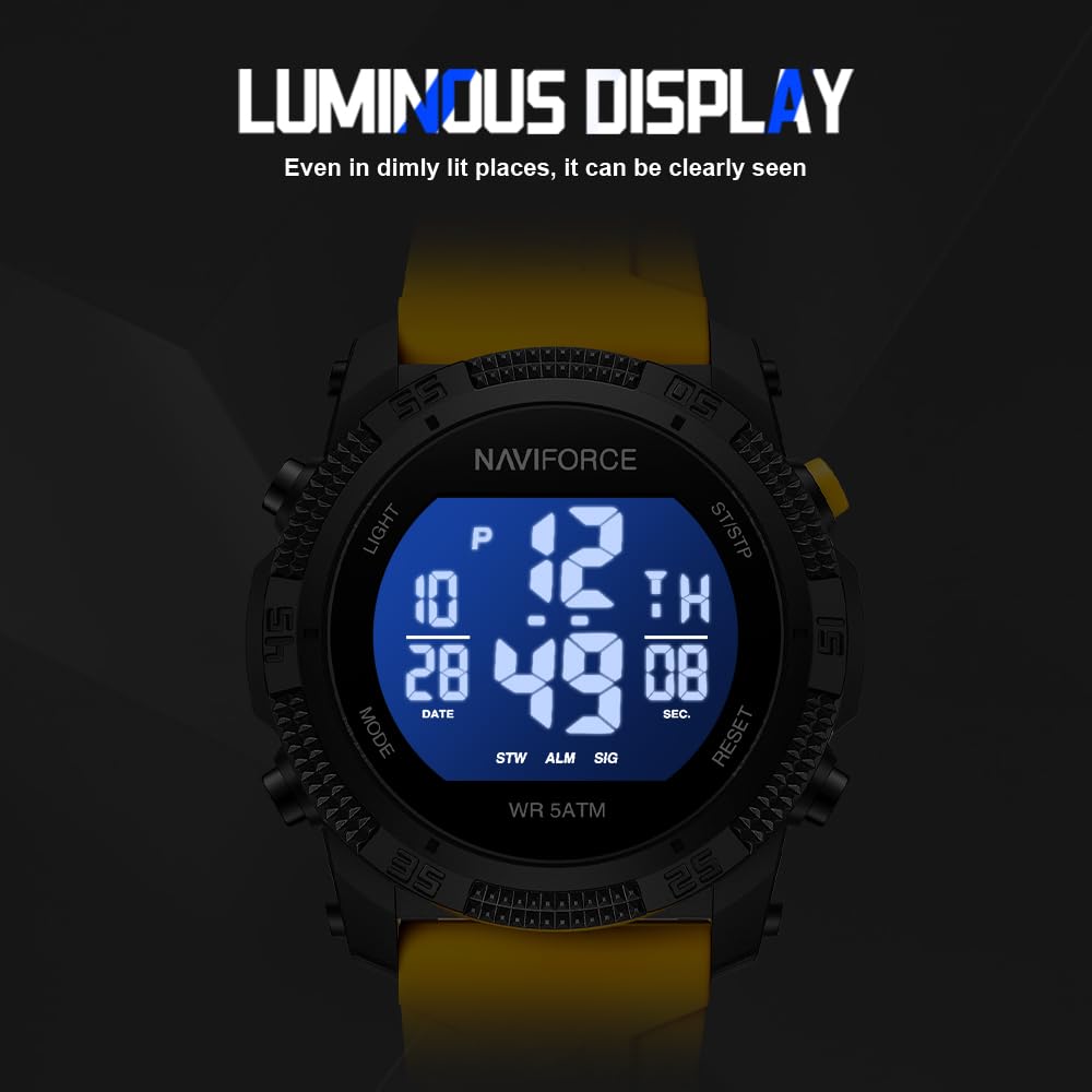 Foto 6 pulgar | Reloj Naviforce Sports Waterproof Digital Unisex - Venta Internacional