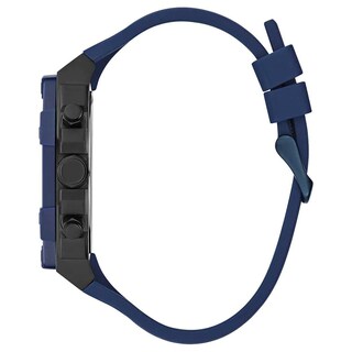 Foto 2 | Funda de Silicona Azul Watch Guess Fórmula Quartz para Mujer 47 Mm - Venta Internacional