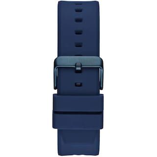 Foto 6 | Funda de Silicona Azul Watch Guess Fórmula Quartz para Mujer 47 Mm - Venta Internacional