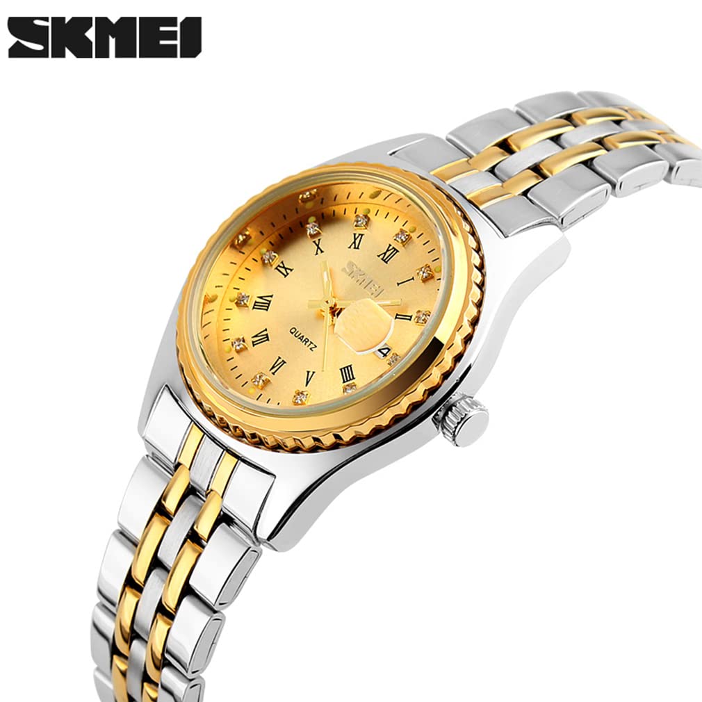 Foto 3 | Reloj Skmei para Mujer De Acero Inoxidable Impermeable - Venta Internacional