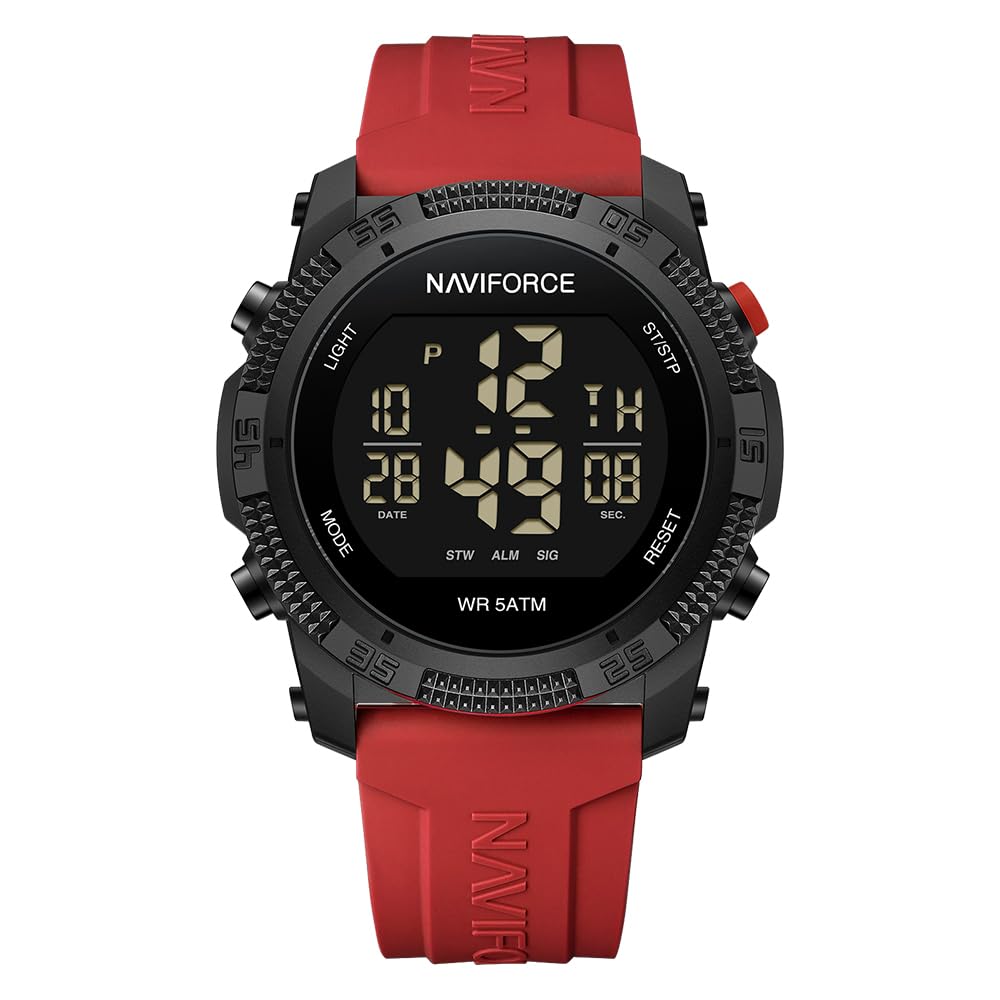 Reloj Naviforce Sports Waterproof Digital Unisex - Venta Internacional $688