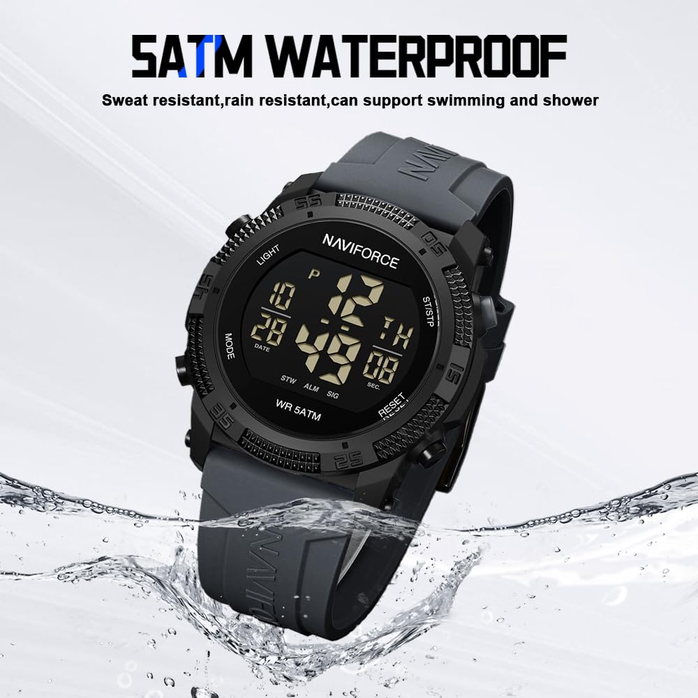 Foto 3 pulgar | Reloj Naviforce Sports Waterproof Digital Unisex - Venta Internacional