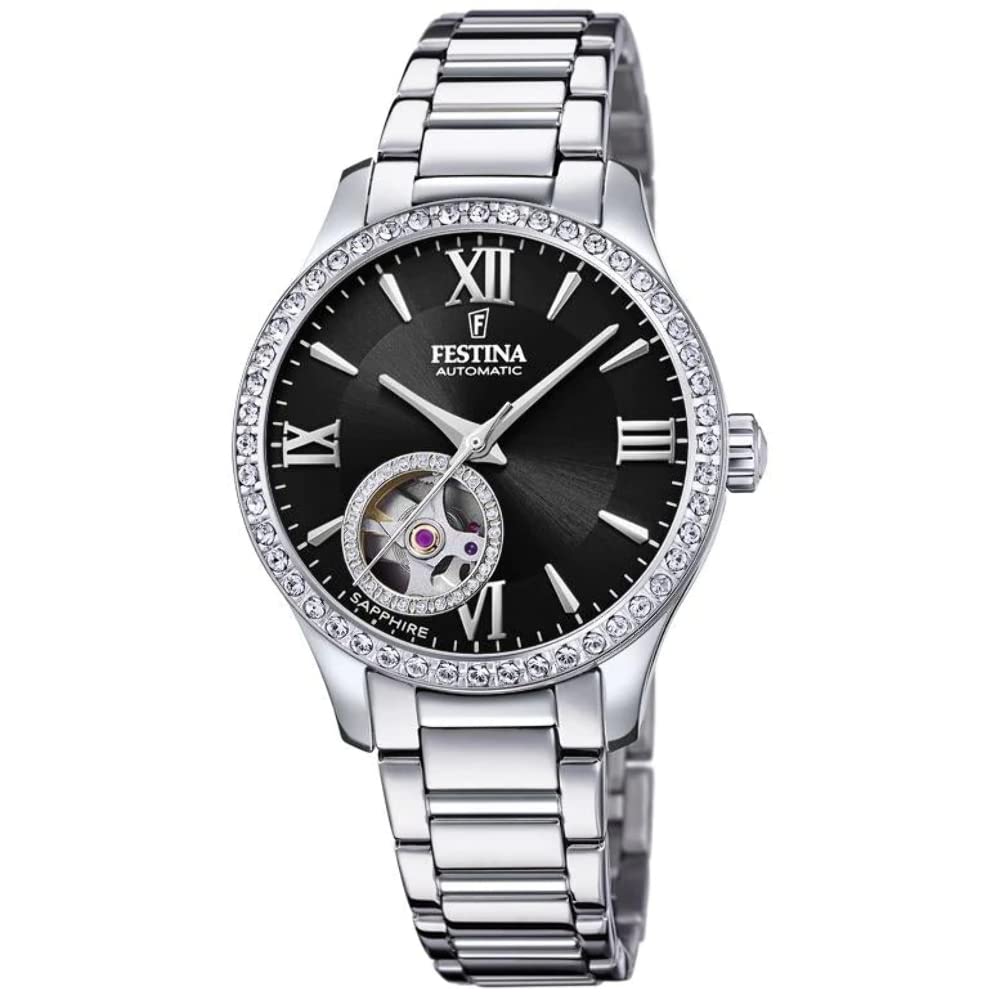 Reloj Festina F20485/2 Para Mujer, Negro, Automático, 34 Mm - Venta Internacional.