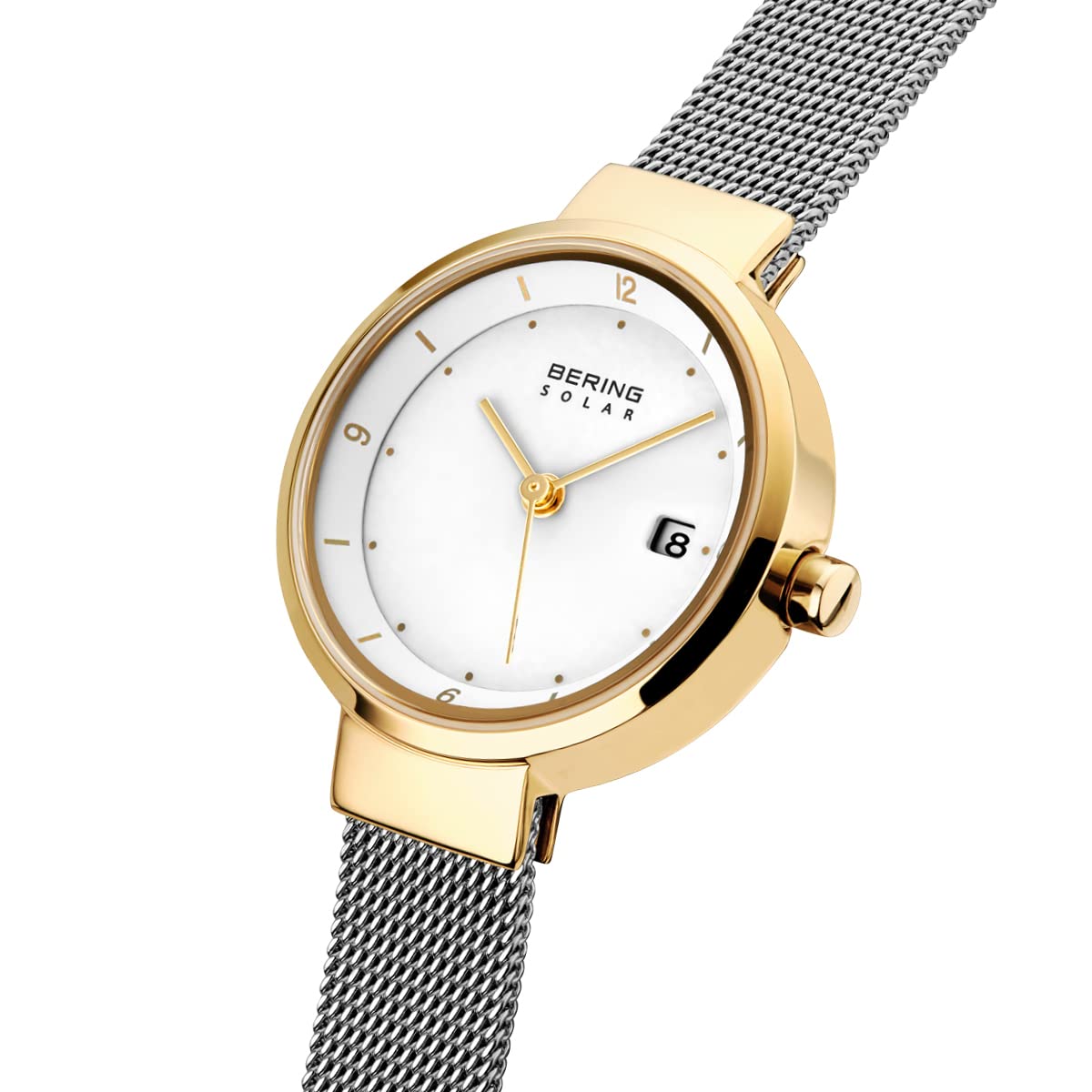 Foto 4 | Reloj Bering Time 14426-010 Solar Con Funda Delgada De 26 Mm Para Mujer - Venta Internacional.