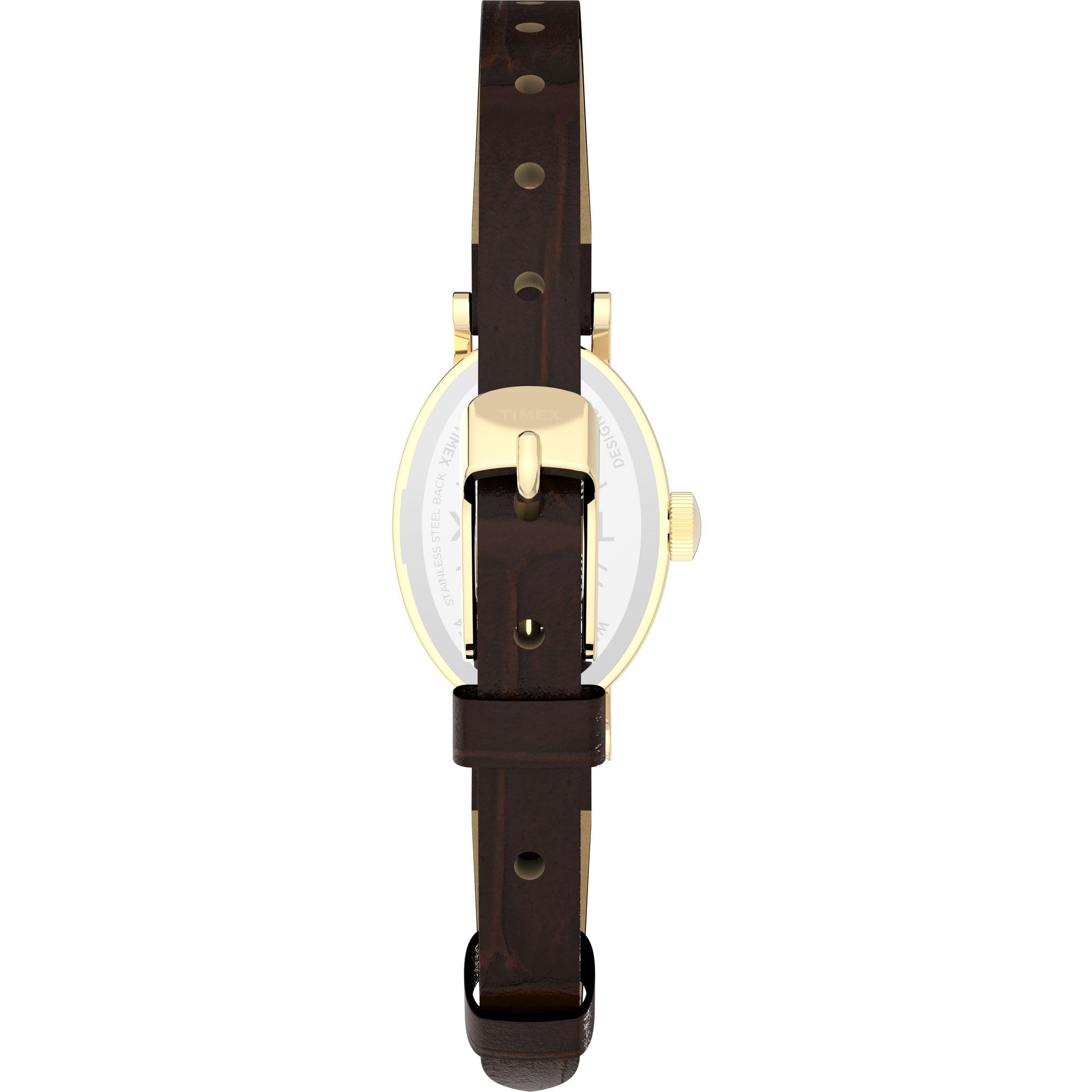 Foto 4 pulgar | Reloj Timex Cavatina Marrón para Mujer- Venta Internacional