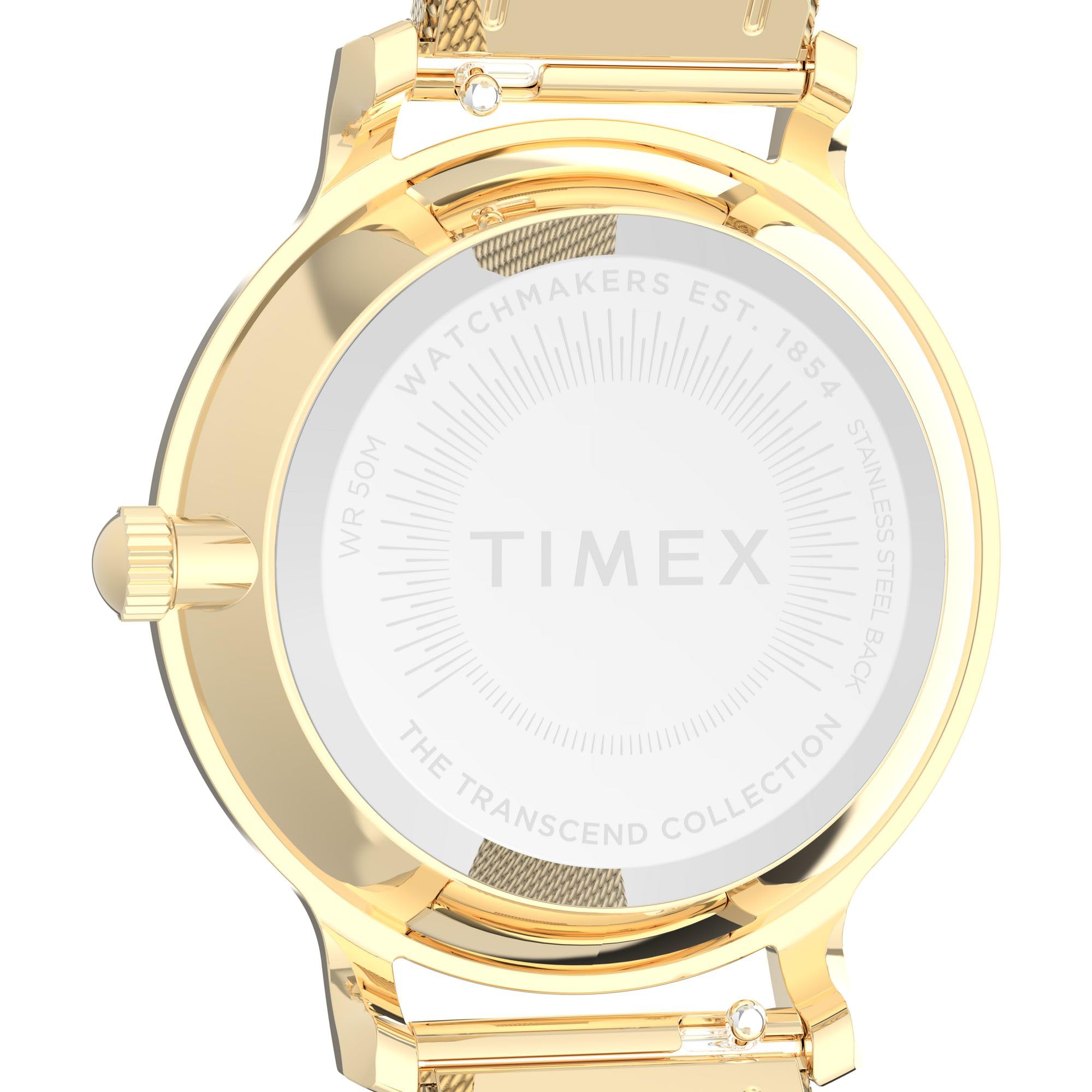Foto 5 pulgar | Correa de Malla de Acero Inoxidable Watch Timex Transcend de 31 mm para Mujer - Venta Internacional