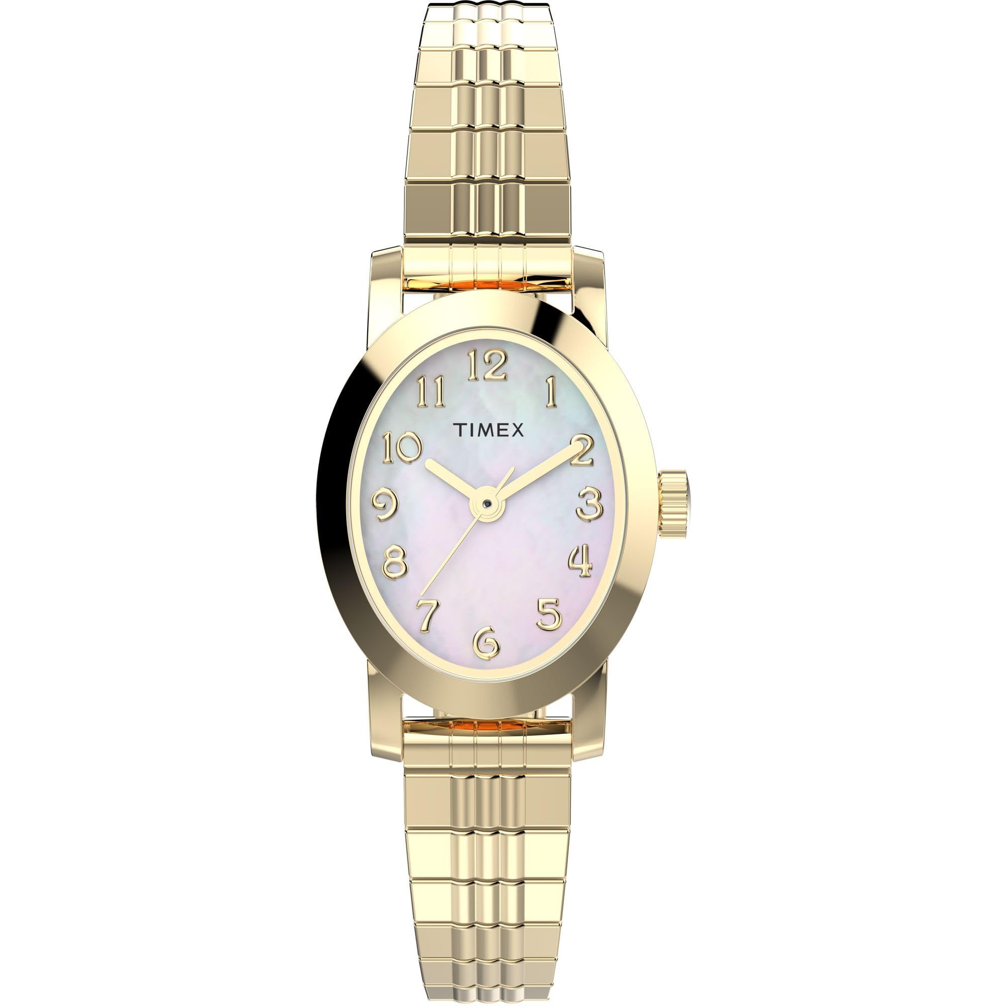 Foto 2 pulgar | Reloj Timex Cavatina con Correa de Expansión Dorada - Venta Internacional
