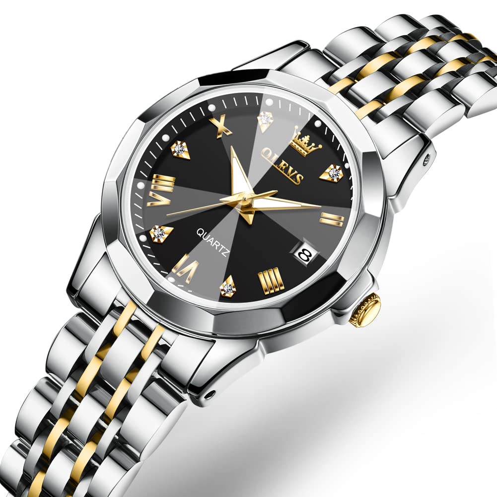 Foto 4 | Reloj Olevs Fashion Dress Para Mujer, Analógico, Cuarzo, Acero Inoxidable - Venta Internacional.