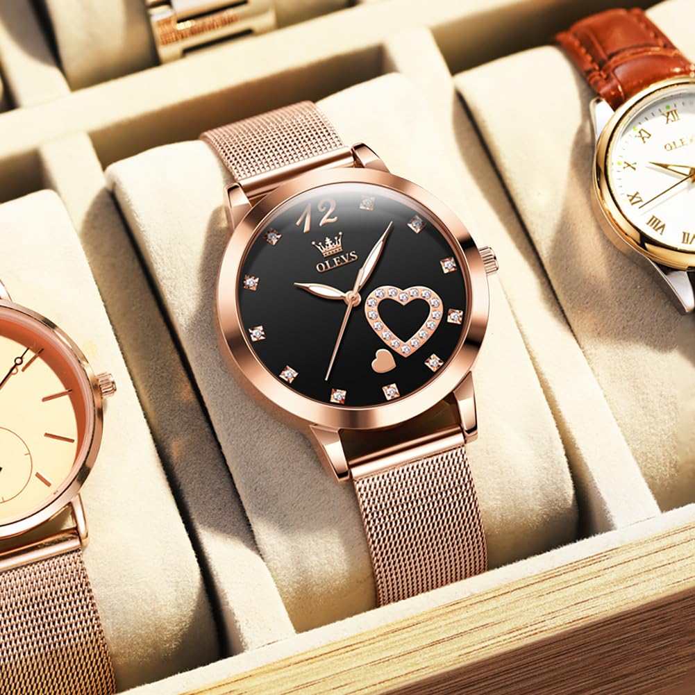 Foto 5 pulgar | Reloj Olevs Rose Gold para Mujer - Venta Internacional