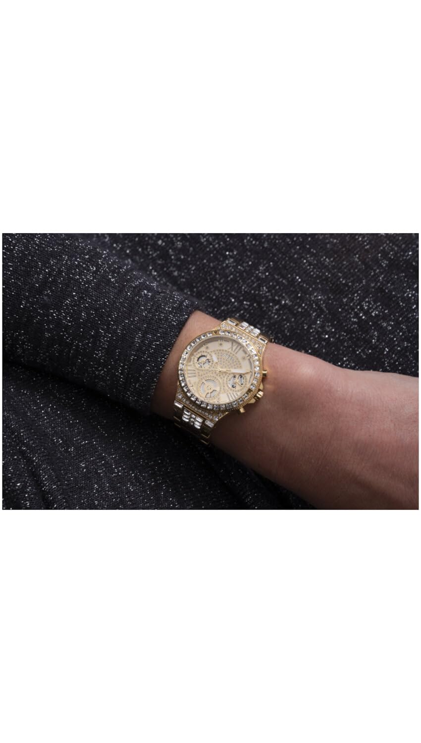 Foto 4 | Reloj Guess con Detalles de Cristal para Mujer - Venta Internacional